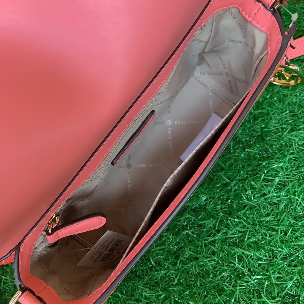 Michael Kors Mercer Sm clutch XBODY Grapefruit - Picture 5 of 16
